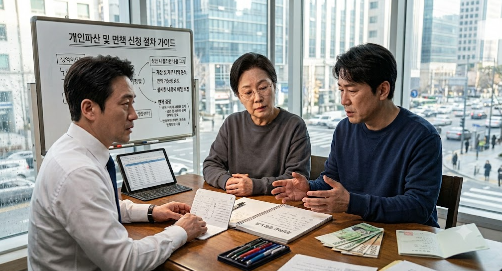괴산 개인파산 무료상담, 불리한 내용도 모두 말해야 할까요?