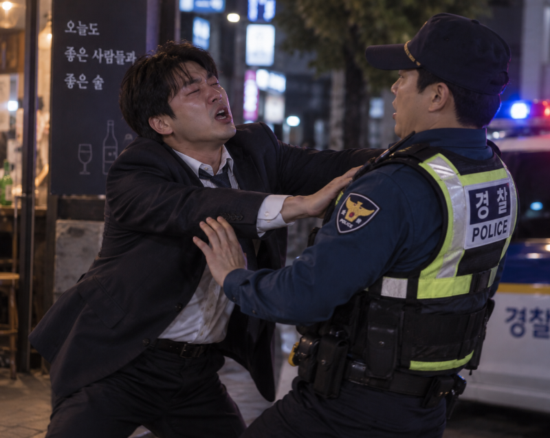 구로 형사 전문 변호사, 경찰관을 폭행하면 실형이 선고될까요?