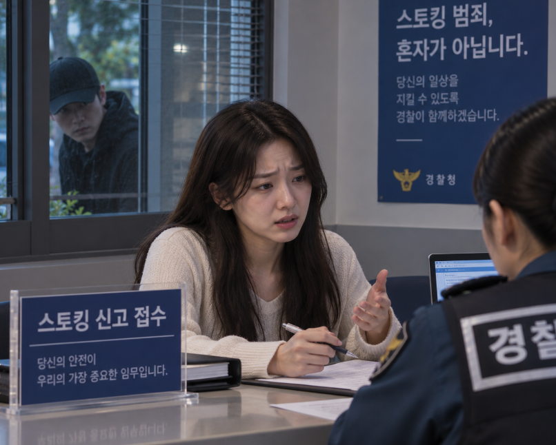 전 남자친구가 계속 연락하는데 스토킹으로 신고할 수 있나요?