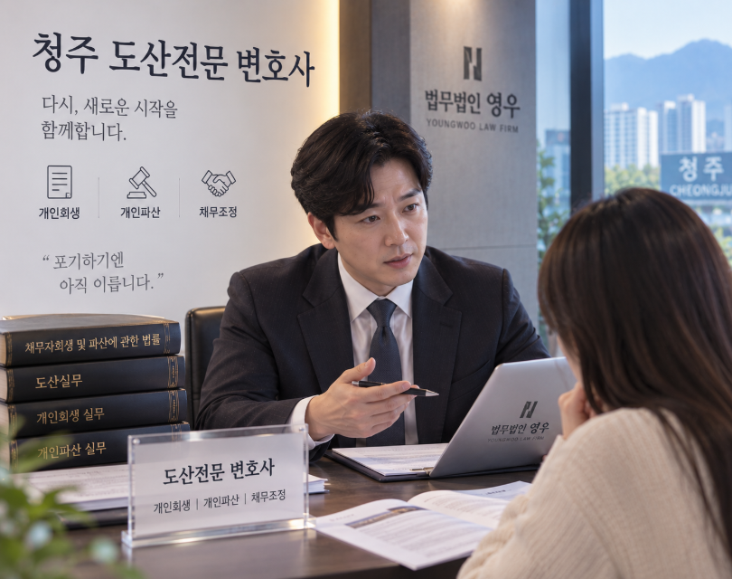 청주 도산전문 변호사, 회생과 파산 중 어떤 걸 선택해야 하나요?