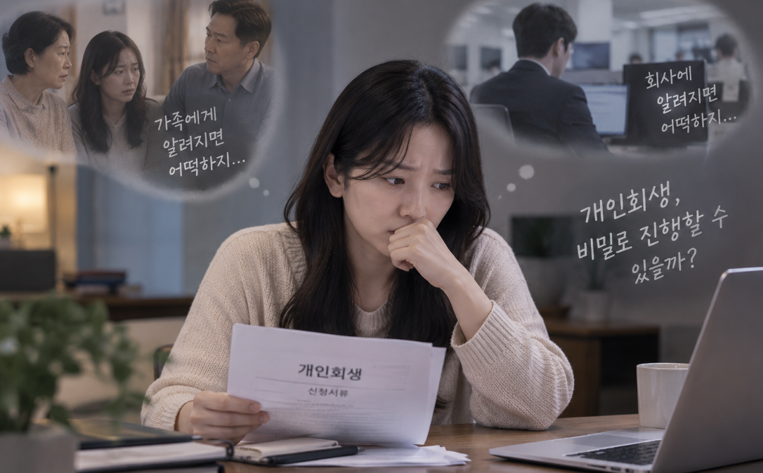 청주 개인회생 상담, 가족이나 회사에 알려질까요?