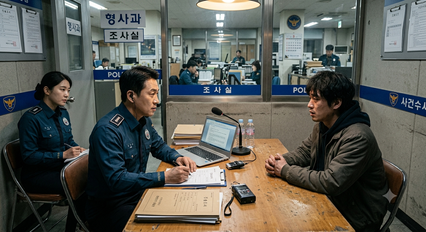 광명경찰서 경찰조사 출석 연락 받았다면