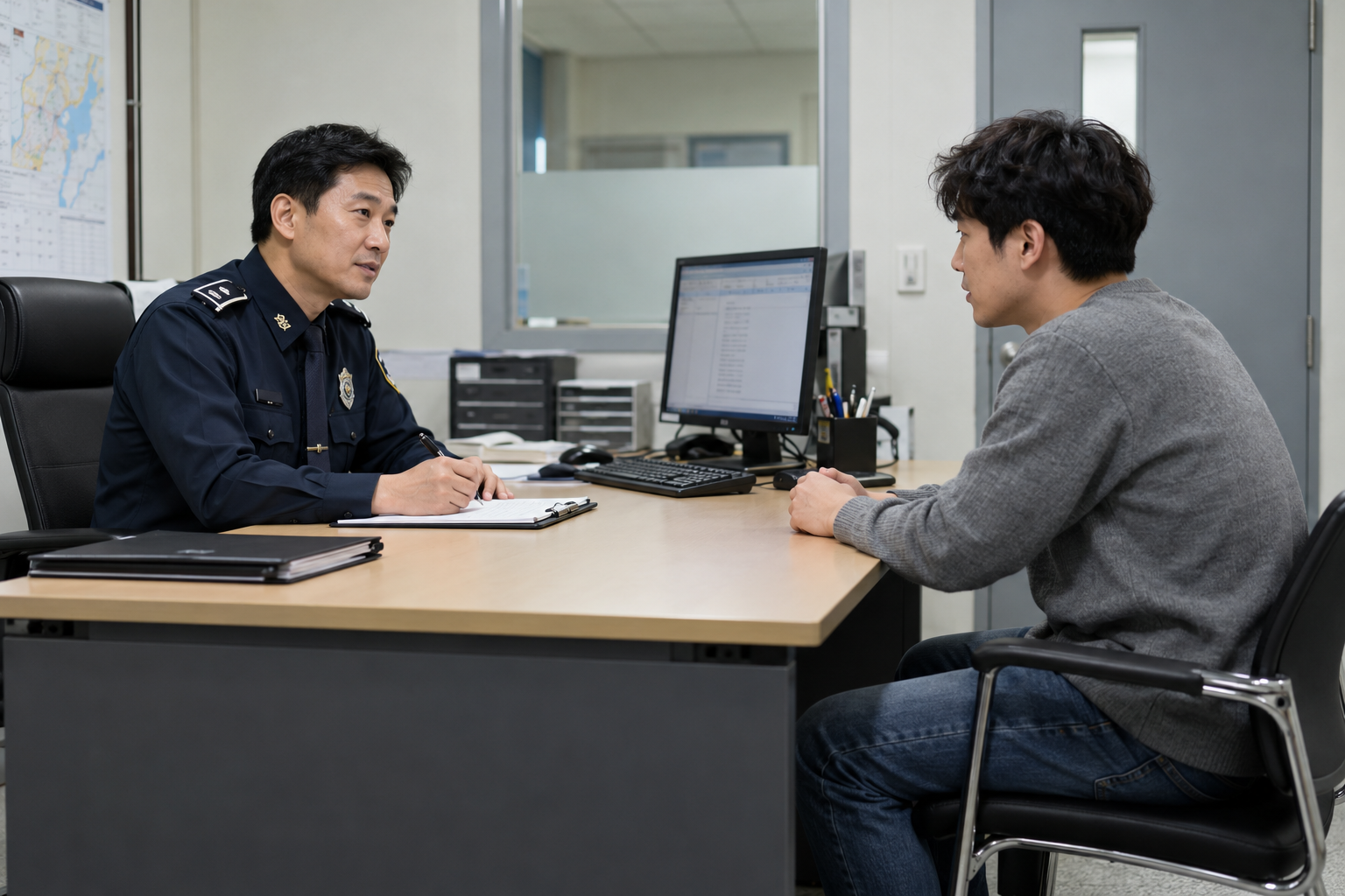 중국 국적자 경찰조사