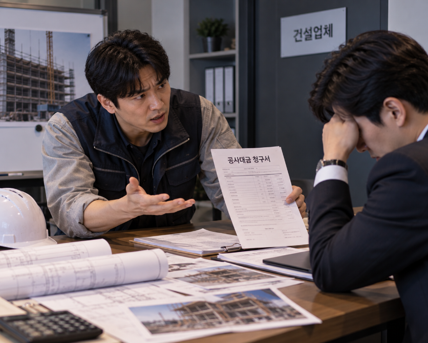 구로 공사대금 미지급, 돈을 못 주면 사기죄일까요?