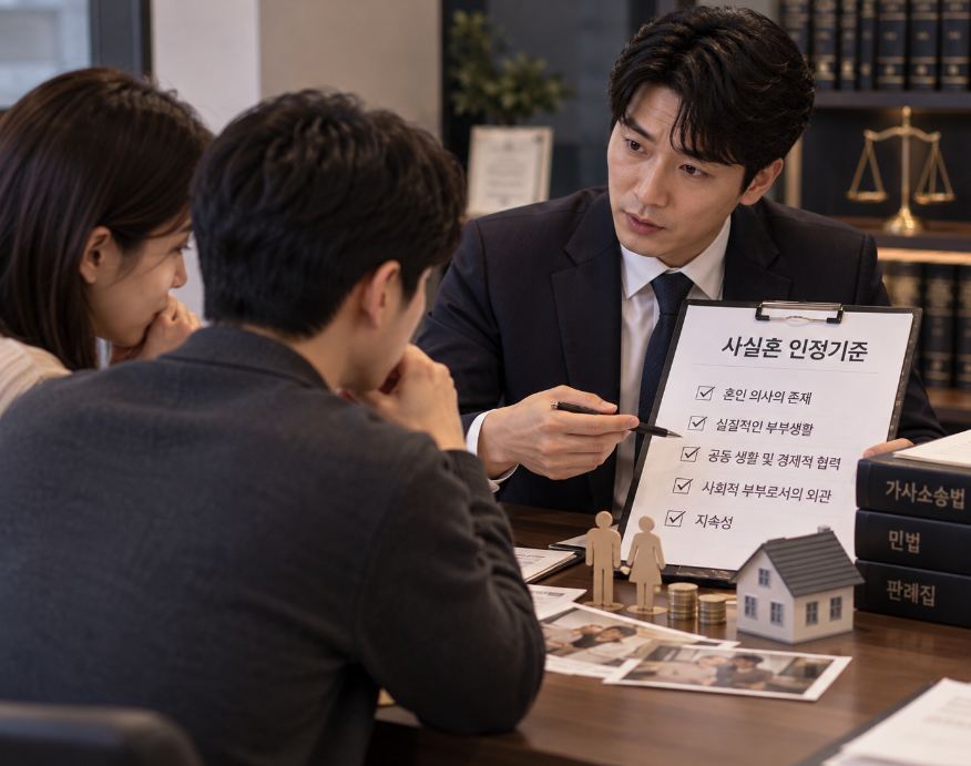 이혼 전문 변호사가 알려주는 사실혼 인정기준